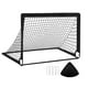thumbnail image 2 of Red de portería de fútbol para niños Red de portería de fútbol Puerta de fútbol para patio de juegos Negro, 2 of 9