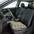 thumbnail image 4 of Air Cushion Inflatable Seat, Beige Air Cell Anti Decubitus Wheelchair Seat Air Cushion Mattress with 16 Holes Breathable, Self-Inflating Cushion for Longer Sitting Car/Office Wheelchair, 4 of 7