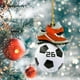 thumbnail image 2 of Adornos Navideños Personalizados De Acrílico Para Futbolistas Y Amantes Del Fútbol. Producto Decorativo Para La Familia. Adornos Con Búhos. Decoración Para Bufandas. Colgantes., 2 of 4