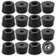 thumbnail image 1 of 16pcs Almohadillas de tope de goma para pies de muebles con arandela, D16x14xH10mm, 1 of 7
