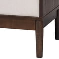 thumbnail image 6 of Baxton Studio Nikolai Beige Fabric and Wenge Brown Wood 6-Drawer Dresser, 6 of 6