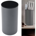 thumbnail image 1 of Block Detachable Round Knife Holder Only Knife Storage Stand Keep Knives Organized and Clean (Grey), 1 of 5
