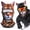 #2, variant on Cat Ski Mask Balaclava Face Sheisty with 3D Ears Funny Animal Mask for Men