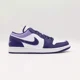 thumbnail image 3 of 553558-515 N I-K-E A i r-Jor-dan 1 Low Sky J Purple White Light Blueberry (Men's), 3 of 6