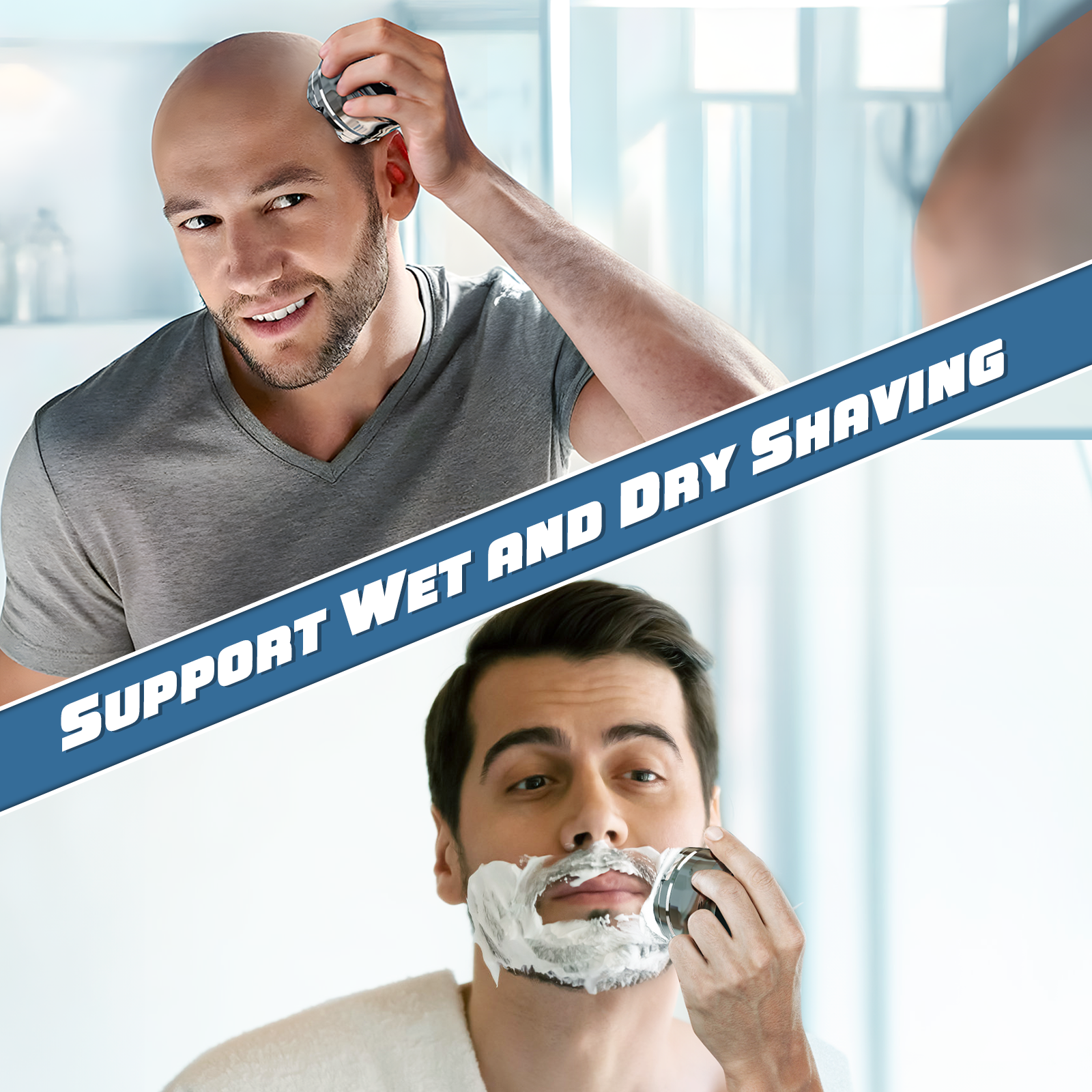Loheer 5D Head Shaver for Bald Men with LED Display photo 7