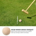 thumbnail image 6 of ITSELFER 5pcs Wooden Croquet Balls Replacement Backyard Croquet Balls For Outdoor Lawn Games Unfinished Wood Balls For Crafting And Painting, 6 of 6