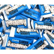 Hershey's Cookies 'n Creme Fangs Snack Size Candy Bar, Bulk 2 Pound Bag