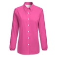 thumbnail image 4 of Brilliant Rose Long Sleeve Blouse Woman Streetwear Casual Shirts Summer Oversize Woman Streetwear Clothing Birthday Present, 4 of 7