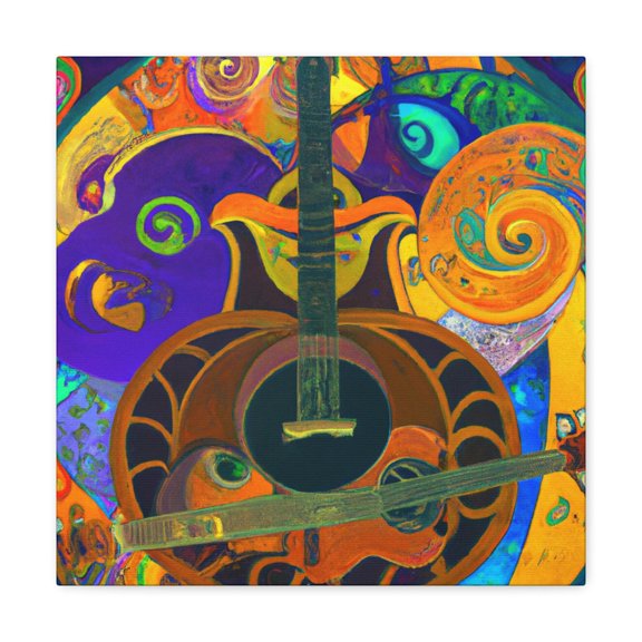 Mandolin and Moonlight Sonata - Canvas