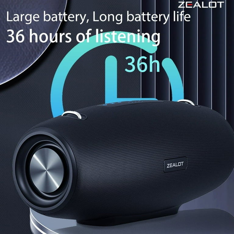 ZEALOT S67 60W Bluetooth Speaker Portable Subwoofer Outdoor ZEALOT S67 60W Bluetooth Speaker Portable Subwoofer Outdoor