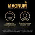 thumbnail image 3 of Trojan Magnum Ribbed Large Size Lubricated Condoms 12 Count, 4 Pack, Lubricated, 3 of 3