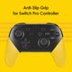 thumbnail image 5 of 2 uds empuñaduras protectoras para controlador de cubierta de agarre manual para NS Switch Pro (amarillo) Ehuebsd Para estrenar, 5 of 8