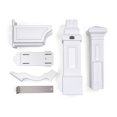 thumbnail image 2 of Step2 Atherton 59" Plastic Classic White Mailbox Post Kit, 2 of 25