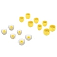 thumbnail image 4 of Kuymtek Juego fundas para internos Ear Tips para WF-1000XM4 WF-1000XM3 (amarillo), 4 of 6