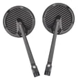 thumbnail image 1 of S SERENABLE Rearview Mirrors Replacement for Scooters Motorcycle Fits M8 M10 Screws Round, 1 of 9