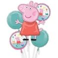 thumbnail image 1 of Bouquet de globos con forma de anagrama para fiestas de Peppa Pig, paquete de 1, 1 of 2