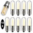 thumbnail image 2 of Minibombillas LED regulables para nevera, lámpara de filamento Vintage para techo del hogar, ampolla E12 E14 110V 220V, 10 piezas, 2 of 4