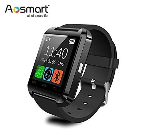 black android smart watch