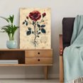 thumbnail image 5 of Qisvanset Framed Canvas Wall Art 12x16 Inch Rooted In Love Floral Minimal Bible Verse Art, 5 of 5