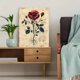 thumbnail image 5 of Qisvanset Framed Canvas Wall Art 12x16 Inch Rooted In Love Floral Minimal Bible Verse Art, 5 of 5