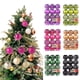 thumbnail image 2 of 3cm Farfi 24 Uds. Bolas de Navidad brillantes bolas de Navidad colgantes de árbol colgantes de Navidad para decoración del hogar de fiesta, 2 of 5