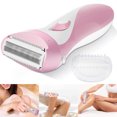 thumbnail image 3 of Afeitadora eléctrica recargable sin dolor para mujer, afeitadora para mujer, Bikini, piernas, pelo, maquinilla de afeitar seca y húmeda JAMW Sencillez, 3 of 5
