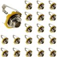 thumbnail image 1 of HSHDLDF Prise d'Entrée Mono de 6,35 Mm/0,25 Po de Long pour Guitare Électrique Basse 20 Pcs, 1 of 4