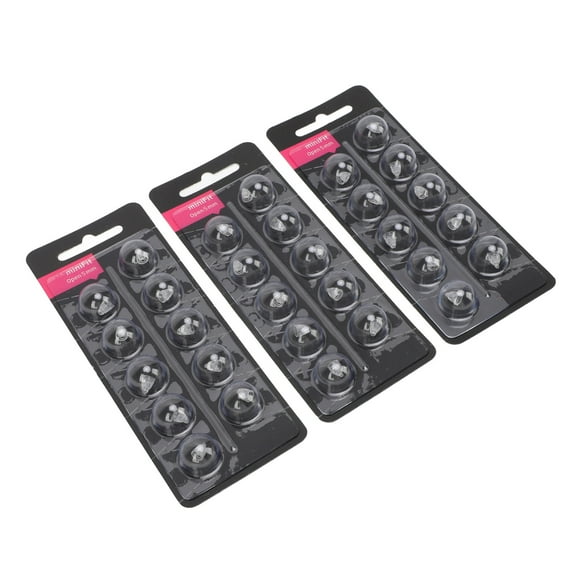 Vent Domes for MiniFit, Improve Hearing Noise Reduction Single Layer Double Vent Domes for Replacement 5mm