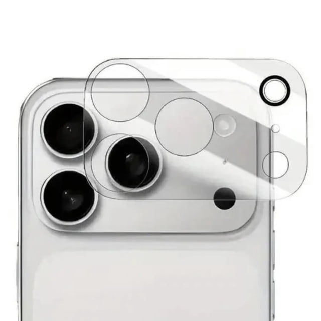 Mica Vidrio Cristal Templado 9d Protector De Lente De Cámara Máxima Protección Para iPhone 17 Pro Max, Mr. Gadgets