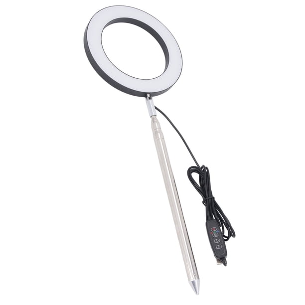 Lámpara De Cultivo Ajustable En Altura, aleación De Aluminio PP Planta De Espectro Completo Luz De Cultivo Negro 10 Niveles Regulables Temporizador 3H 9H 12H Ahorro De Energía