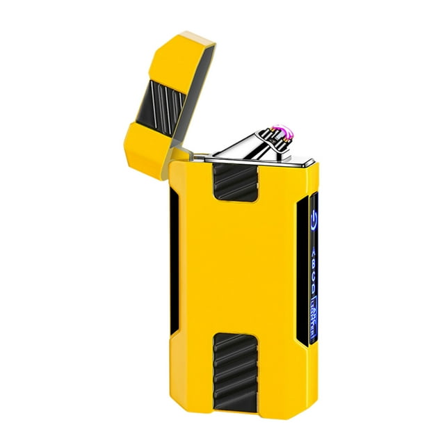 Double Arc Rechargeable Windproof-Lighter USB Type-C Fast Charging Portable Electronic-Igniter for Outdoor Camping Hiking Travel Adventure