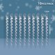 thumbnail image 3 of 10/12pcs 10/13/15/20cm Christmas Simulation Ice Xmas Tree Hanging Clear Fake Icicle Winter Party New Year Navidad for Home Decor, 3 of 5
