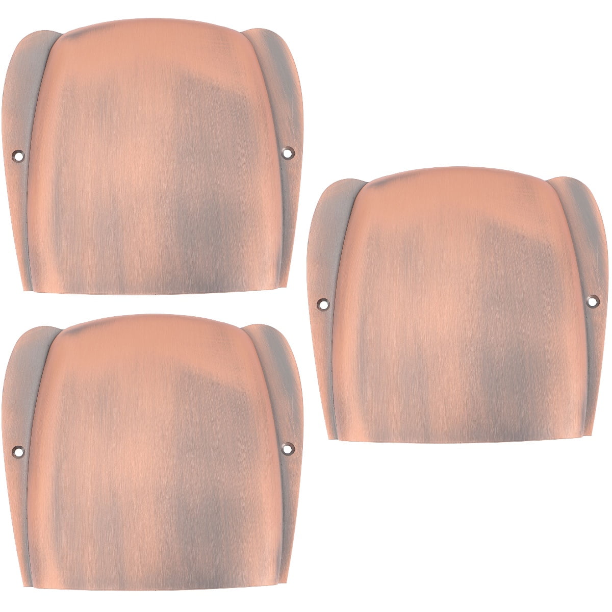 Luxshiny Metal Bass Bridge Cover 3Pcs Golden Professional Guitar Replacement Part