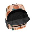 thumbnail image 6 of FORMRS School Backpack with Front Zippered Pocket 12" Student Travel Daypack, Pink Fall Coffee, 6 of 6