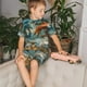 thumbnail image 4 of Balery Red Blue Dragon Battle Epic Conjunto de Pijama Infantil de Manga Corta con Estampado – Ropa de Dormir de Algodón Suave-XX-Large, 4 of 6