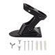 thumbnail image 2 of Flag Pole Holder Bracket Aluminum Alloy Double Hole Rustproof Thickening Heavy Duty Flag Holder for Outdoor Black, 2 of 5