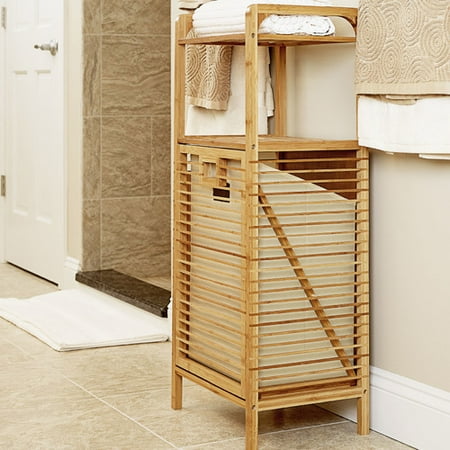 Household Essentials Tilt Out Cabinet Laundry Hamper Walmart Com