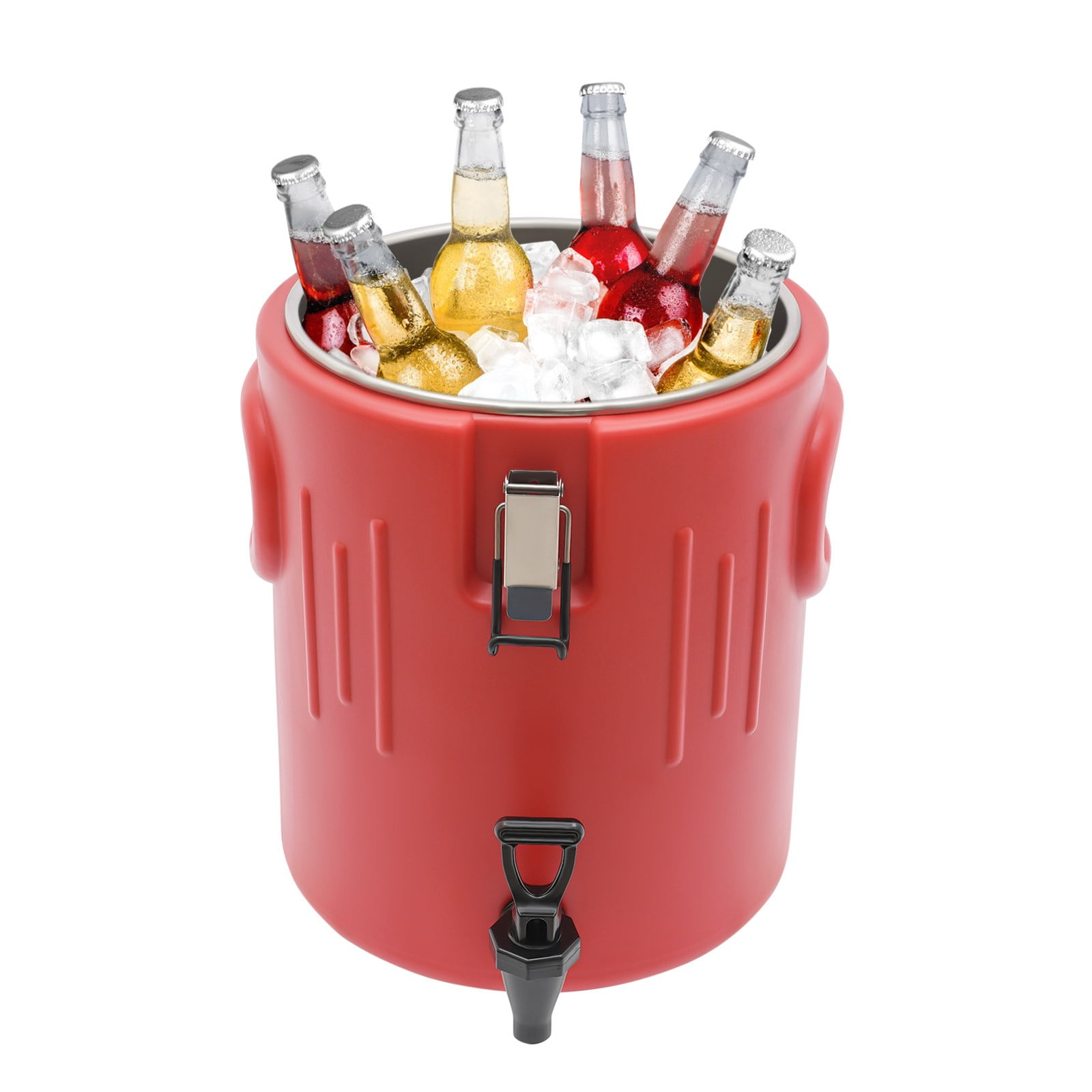 Insulated Beverage Containers, Insulated Bucket 15.5L 11.02*13.98in for Central Kitchens, Restaurants, Outdoor Banquets