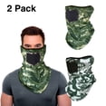 thumbnail image 6 of 2 Pack Cooling Neck Gaiter Face Mask Men Women Breathable for Running Cycling Climbing Snowboarding Motorcycle Fishing Riding, 6 of 7