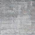 thumbnail image 2 of 9'x12' Slate Grey Hand Loomed Abstract Brushstroke Indoor Area Rug, 2 of 3