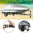 thumbnail image 4 of Funda para yate o barco, resistente al sol, de tela Oxford, universal, impermeable 17 a 19 pies, 4 of 9