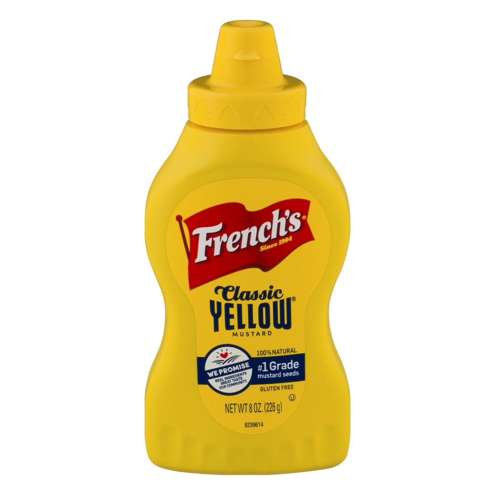 French's Classic Yellow Mustard, 8 oz by The French's Food Company LLC