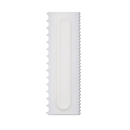 

Yrtoes Kitchen Utensils Kitchen Decor Multifunctional Cake Cream Scraper Plastic Scraper Fondant Cake Decoration