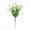 White, variant on Artificial Outdoor Flowers, 13.77" Flowers, Morning Glory Bushes for Garden Patio Decor(White)
