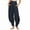 Navy1, variant on Lmnyox Women's Baggy Joggers Solid Casual Elastic High Waist Yoga Pants Breathable Workout Sport Trousers