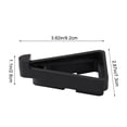 thumbnail image 3 of Large Plant Pot Feet Garden Pot Elevation Stands Drainage Pads Aeration Bases Modular Pot Lifters for Big Pots Indoor Outdoor （Black）, 3 of 6