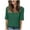 Green, variant on Women's Fashion Tees Casual-neck Loose Cute T Shirt Half Sleeve Ladies Top