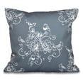 thumbnail image 1 of E by Design Botanical Blooms Morning Birds Decorative Pillow, 1 of 2