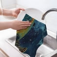 thumbnail image 6 of Sikiie Surfing Turtle Waffle Weave Kitchen Dish Cloth,Super Absorbent Kitchen Dish Towels 16*26 Inches for Dish Rags Washing Dishes, Drying Dishes, 6 of 7
