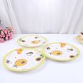 thumbnail image 5 of MasteelfCA 16pcs 7 Inches Disposable Cake Plates Bee Theme Party Paper Dishes Bee Printing Tableware for Birthday Party Carnival, 5 of 5